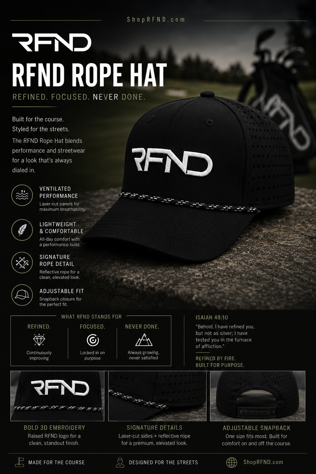 RFND Performance Rope Hat